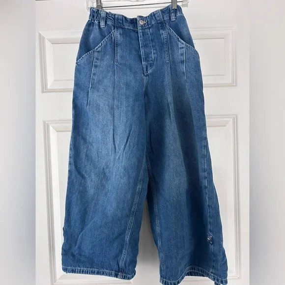 We The Free People La Vida Pull-on wide leg jeans, size Small - Picture 5 of 6